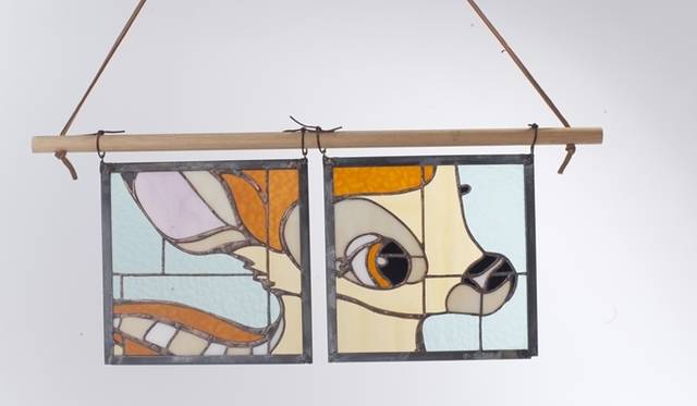 <strong>Ron Herman｜日本上陸5周年、アニバーサリーアイテムが限定登場</strong><br />Colin adrian glass　BAMBI（8.5×17inch）  32万円（税抜） © Disney