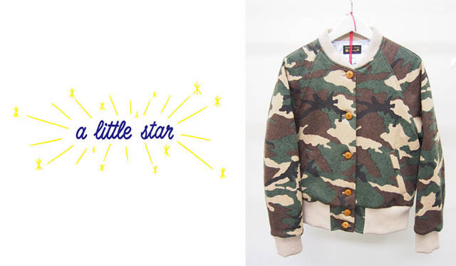 右／カモフラージュ スタジアムジャケット5万1840円