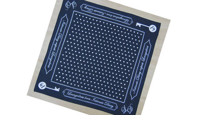 「VOGUE FASHION’S NIGHT OUT 2014」2014年9月6日（土）18:00〜22:00 デザイナー小沢 宏がラウンジドレス青山店に来店。期間中に商品購入の方に「特製バンダナ」をプレゼント