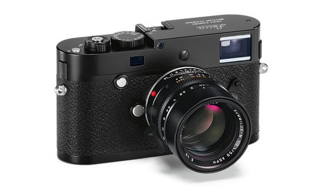 ライカM-P ブラックペイント
