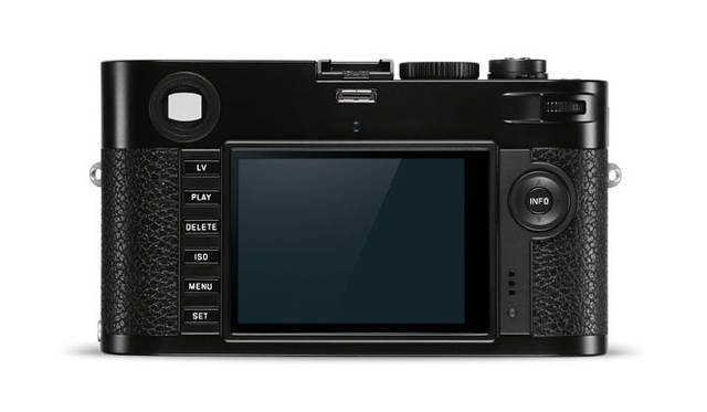 ライカM-P ブラックペイント