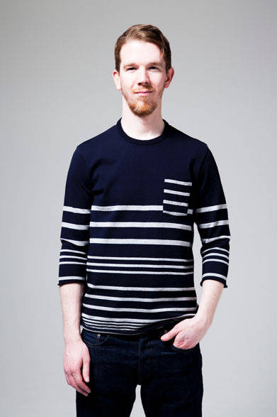 スリークオータースリーブ ボーダーTシャツ 1万4040円