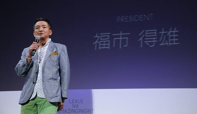 レクサス インターナショナル プレジデントの福市得雄氏