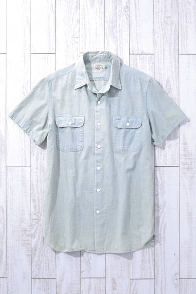 MENS｜シャンブレーシャツ 1万9000円（FAHERTY BRAND）<br />※税抜き価格