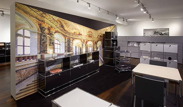 USMモジュラーファニチャーショールーム 内観