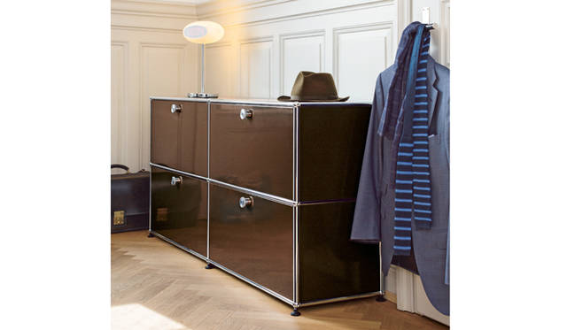 キャビネット　USMブラウン