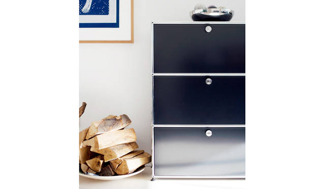 キャビネット　グラファイトブラック