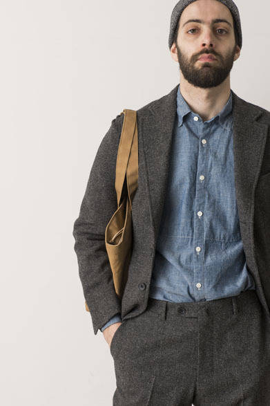 Single 3B Jacket 5万6160円、Ikamune Shirts 2万1600円、Slacks Pants 3万240円、Tote Bag–M 1万5660円、Knit Cap参考商品