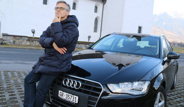 <strong>第9回　特別欧州篇　レナート・ベルガミン氏×フォルクスワーゲン パサート V5 4モーション</strong>20年ほど前、レナート・ベルガミン氏自らがディレクションして建てた邸宅。研究しているジャコメッティとおなじ20世紀現代美術のエッセンスをふんだんに盛り込むよう、建築家と徹底的に詰めたという