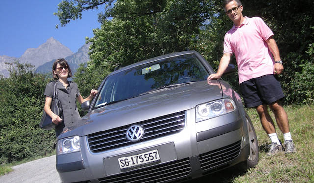 <strong>第9回　特別欧州篇　レナート・ベルガミン氏×フォルクスワーゲン パサート V5 4モーション</strong>レナート氏が以前所有していた、フォルクスワーゲン「パサート V5 4モーション」