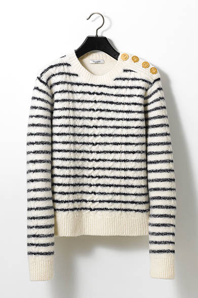 マリンボーダーニット14万6880円（ヴァレンティノ）