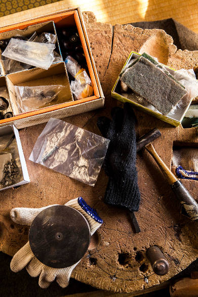 制作風景 photo by YOSHIAKI  TSUTSUI