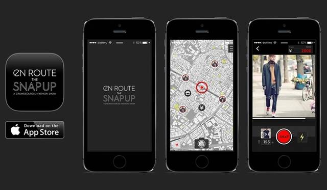 <strong>EN ROUTE｜新ブランド「アンルート」が街中でファッションショーと一般参加型のイベントを開催</strong>　アプリ「EN ROUTE／アンルート」