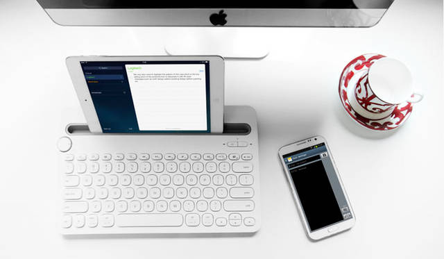 <strong>Logicool｜ロジクール</strong>　「ロジクール Bluetooth® マルチデバイス キーボード K480」（※本製品画像はU.S.キーレイアウト版です。国内モデルは日本語版レイアウトとなります）