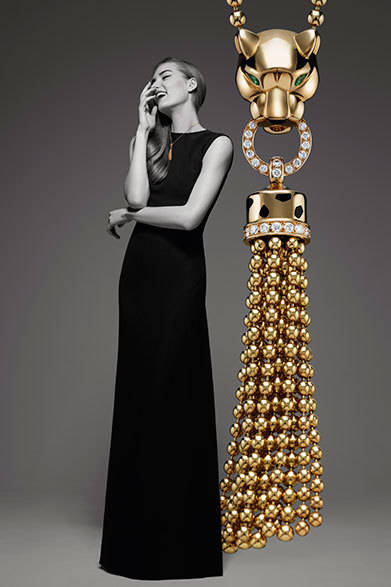 「パンテール ドゥ カルティエ」のイメージ写真  Tania & Vincent © Cartier