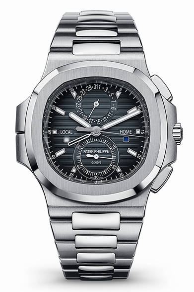 自動巻き、SSケース、ケースサイズ径（10-4時方向）40.5mm、120m防水、539万円（税抜）<br /><br />パテック フィリップ ジャパン・インフォメーションセンター<br />Tel. 03-3255-8109