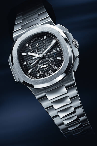 自動巻き、SSケース、ケースサイズ径（10-4時方向）40.5mm、120m防水、539万円（税抜）<br /><br />パテック フィリップ ジャパン・インフォメーションセンター<br />Tel. 03-3255-8109