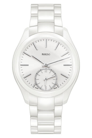 クォーツ、ハイテクセラミックケース、ケースサイズ直径42mm、50m防水、27万～30万2400円（税別）<br /><br />スウォッチ グループ ジャパン ラドー事業本部<br />Tel. 03-6254-7331