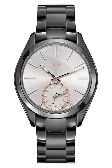 クォーツ、ハイテクセラミックケース、ケースサイズ直径42mm、50m防水、27万～30万2400円（税別）<br /><br />スウォッチ グループ ジャパン ラドー事業本部<br />Tel. 03-6254-7331