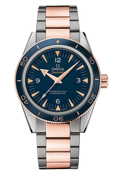 自動巻き、Ti×18K セドナゴールドケース、ケースサイズ直径41mm、300m防水、144万円（税抜）<br /><br />オメガお客様センター<br />Tel. 03-5952-4400