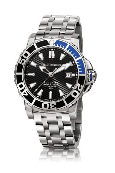 自動巻き、SSケース、ケースサイズ直径44.6mm、500m防水、75万円（税抜）<br /><br /> ブヘラジャパン<br />Tel. 03-6226-4650