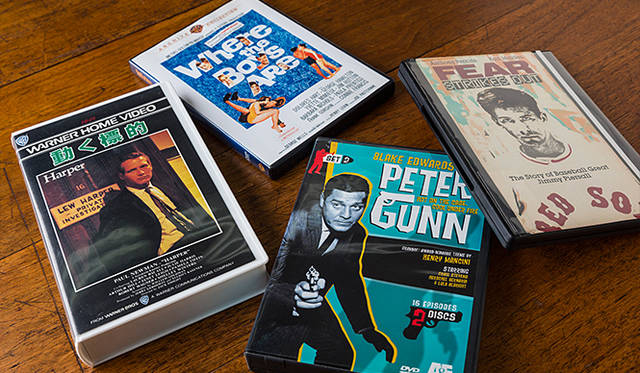 慶伊さんお気に入りのDVDとVHS