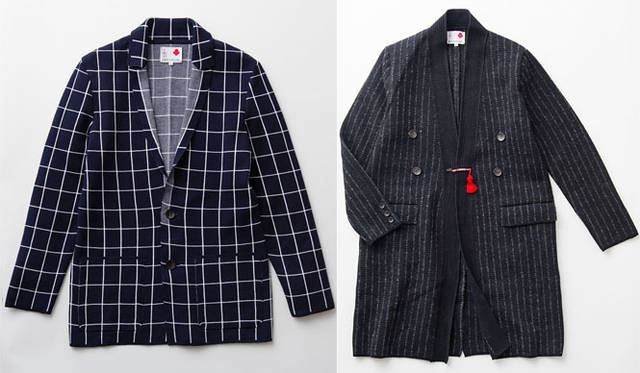 <strong>IKIJI｜イキジ</strong>　左／ジャケット2万7000円、右／コート5万5080円