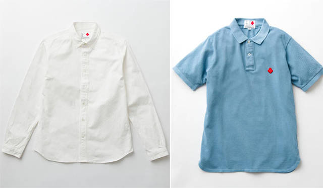 <strong>IKIJI｜イキジ</strong>　左／シャツ1万9440円、右／ポロシャツ1万260円