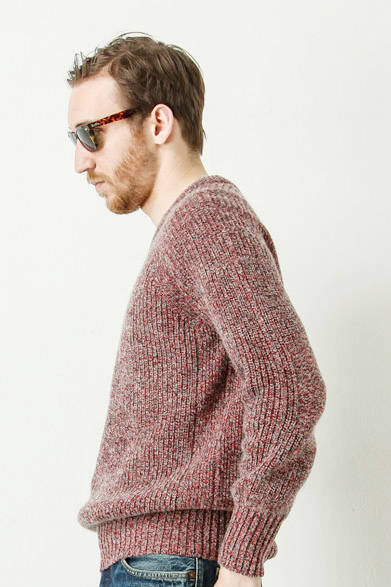 wholegarment brioche rib pullover 2万1600円