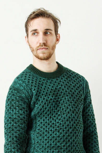 hoheycomb cable pullover 2万7000円