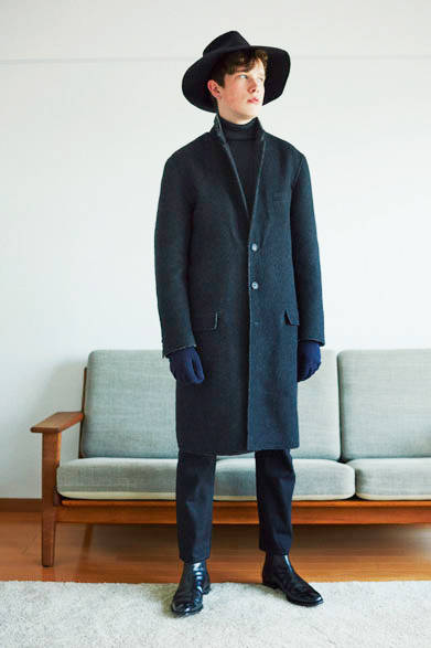 double face zip up hooded coat 7