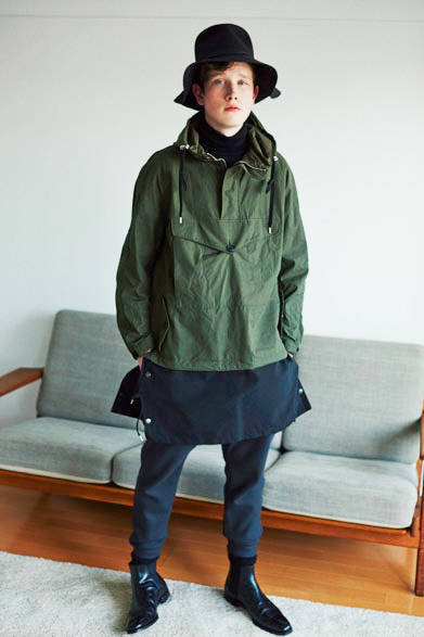 double face zip up hooded coat 7