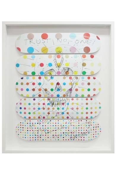 ダミアン・ハーストのアートピースを日本初披露