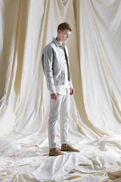 blouson no.263　3万4560円、knit no.293　2万7000円、cut no.271　1万3824円、pants no.264　1万9440円、belt no.276　1万2960円