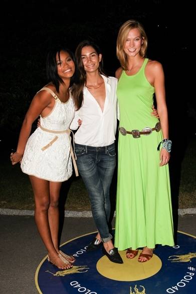 （左より）Chanel Iman, Lily Aldridge & Karlie Kloss｜シャネル・イマン、リリー・アルドリッジ＆カーリー・クロス