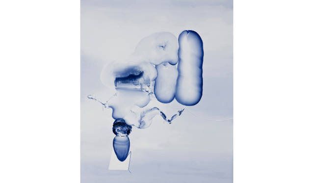 《This Misunderstanding》　2009 年 アクリル、カンヴァス 194.0×162.0cm Courtesy Honor Fraser Gallery, Los Angeles