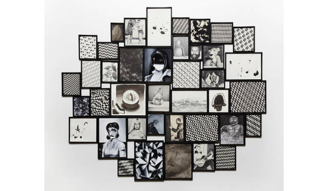 《Untitled》 2014 年 グワッシュ、鉛筆、紙