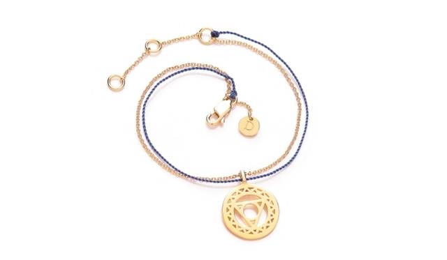 スロート　チャクラ　ヌイト　ブレスレット　ゴールド1万6800円(税抜)