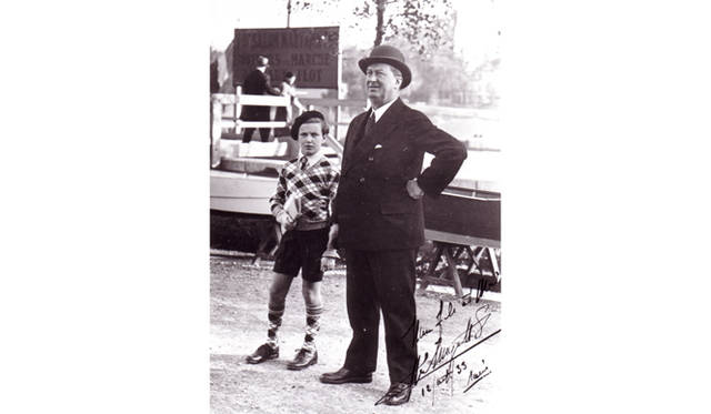 32_ettore_bugatti_roland_bugatti_1933 ブガッティ社の創業者、エットーレ・ブガッティ氏と、その息子であるローランド・ブガッティ氏