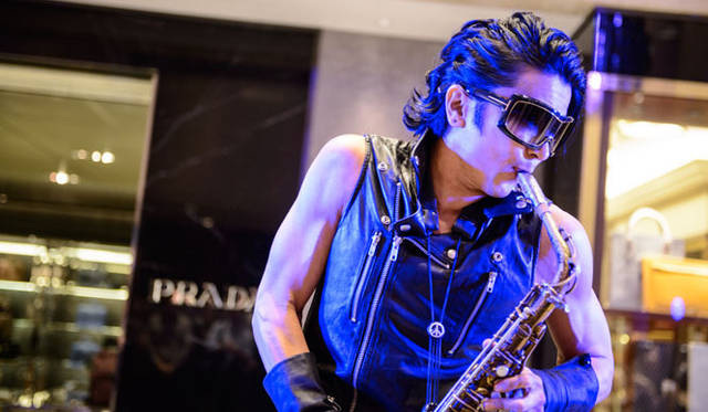 <strong> HANKYU MEN’S TOKYO｜阪急メンズ東京　</strong>　「AUTUMN NIGHT」にて武田真治スペシャルライブ＆トークショー開催