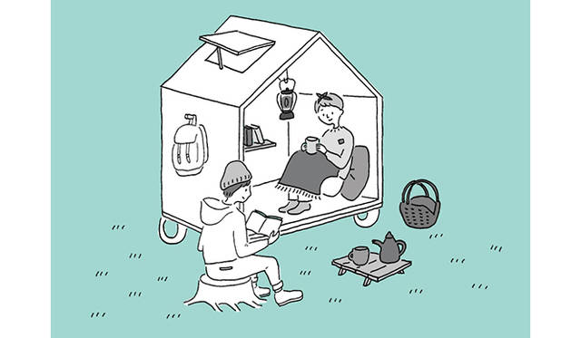 株式会社夏水組 ＋ 株式会社バウムの一畳ハウス 