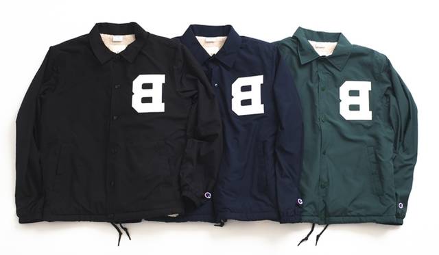 コーチジャケット（CHAMPION × BAND OF OUTSIDERS）　2万2000円（税抜）