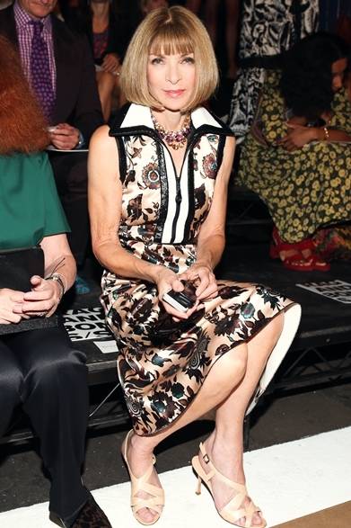 Anna Wintour｜アナ・ウィンター （ラグ＆ボーンのフロントロー・ニューヨーク）