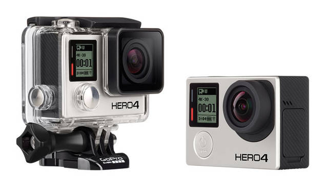 <strong>GoPro｜ゴープロ</strong>　<strong>「HERO4 BLACK」</strong>　前回のブラックエディションの2倍のパフォーマンスを発揮。 4k/30fps、2.7K/50 fps、そして超高速の1080p/120fpsで撮影が可能 
