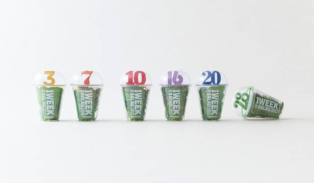 <strong>nendo｜ネンド</strong>　プロジェクト「1 WEEK SALAD」