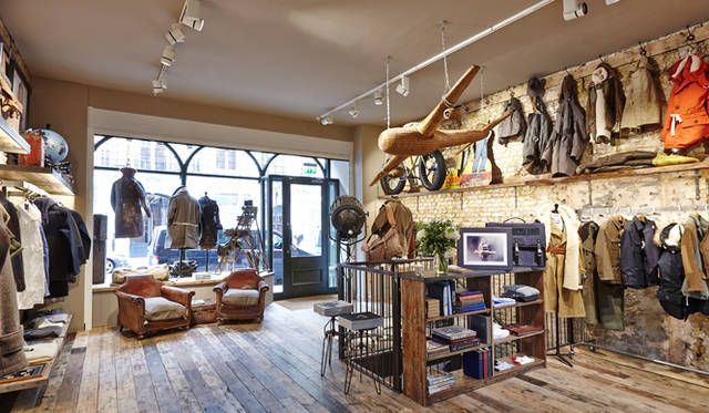 ロンドン・コベントガーデン「Nigel Cabourn THE ARMY GYM London Store」
