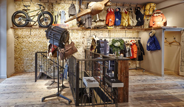 ロンドン・コベントガーデン「Nigel Cabourn THE ARMY GYM London Store」