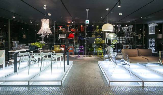 イタリアを代表する家具ブランド「Kartell（カルテル）」ショールーム