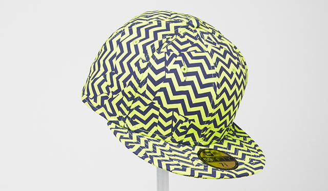 先行発売されるニューエラとの新作のキャップ。7000円（税抜）