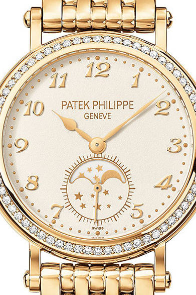 手巻き、18KYGケース、ダイヤモンド、ケース径33mm、545万4000円<br /><br />パテック フィリップ ジャパン・インフォメーションセンター<br />Tel. 03-3255-8109